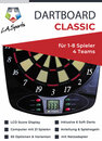 Bild 2 von L.A. Sports Elektronische Dartscheibe Classic 1-8 Spieler 6 Softdarts Pfeile Score Display