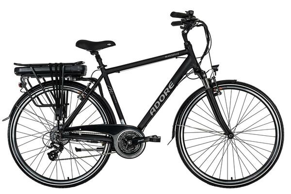 Bild 1 von Adore Trekking E-Bike Herren 28'' Pedelec Marseille schwarz RH 53 cm