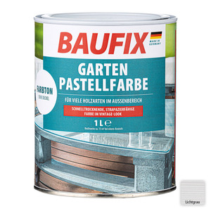 Baufix Garten-Pastellfarbe - Lichtgrau 4 er Set