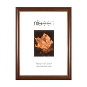 Nielsen Bilderrahmen dunkelbraun , 6622005 , Holz , 24x30 cm , 0035150424
