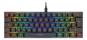 DELTACO mechanische Mini Gaming Tastatur (deutsches Layout)