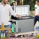 Bild 2 von Outsunny Kühlbox Auto 50L mit LCD-Anzeige 2 Modi Kompressor Autokühlschrank mit Griffe Boot Camper R