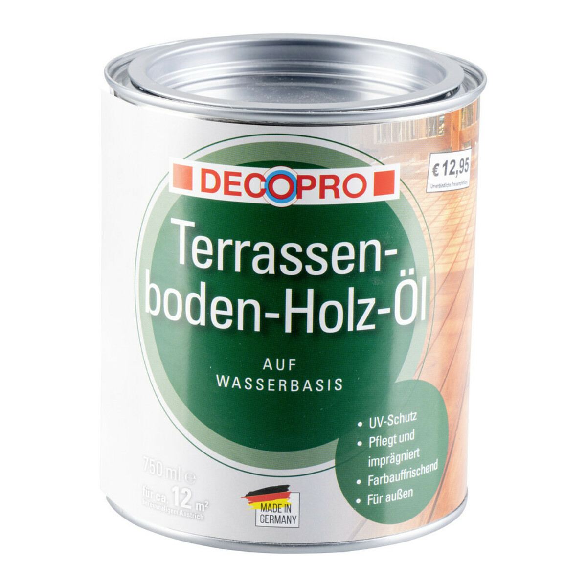 Bild 1 von DecoPro Terrassenboden-Holz-Öl 750 ml, naturbraun