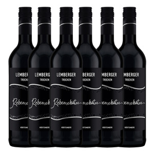 Rebenschätze Lemberger Qualitätswein trocken 6er Karton