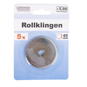 Germania Ersatz-Rollklingen-Set 5 Stück je Ø 45 mm