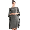 Bild 1 von Sensino XL-Badetuch-Poncho 2in1, 100 x 200 cm, Opalgrau