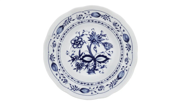 Bild 1 von Kahla Schüssel   "Rosella" Zwiebelmuster blau Porzellan Maße (cm): H: 6,8  Ø: [21.2] Geschirr & Besteck