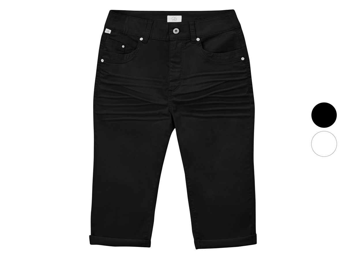 Bild 1 von QS by s.Oliver Damen Caprihose, mit hohem Baumwollanteil