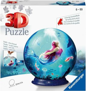 Ravensburger Puzzleball »Bezaubernde Meerjungfrauen«, 72 Puzzleteile, FSC® - schützt Wald - weltweit  Made in Europe