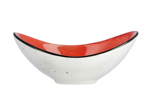 Schale  Genua rot Porzellan Maße (cm): B: 8 H: 5,9 Geschirr & Besteck