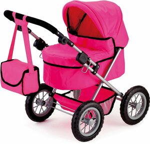 Bayer Puppenwagen »Trendy, pink«, mit Wickeltasche