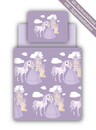 Bild 1 von Ticaa Bettwäsche Set inkl. Spannbettlaken Motiv Prinzessin lila