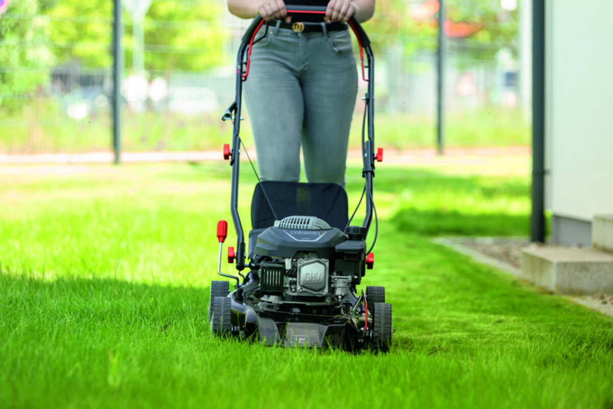 Bild 2 von Scheppach Benzin-Rasenmäher MS150-42E SE