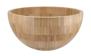 KHG Bambusschale holzfarben Bambus Maße (cm): H: 9,5  Ø: [20.0] Küchenzubehör