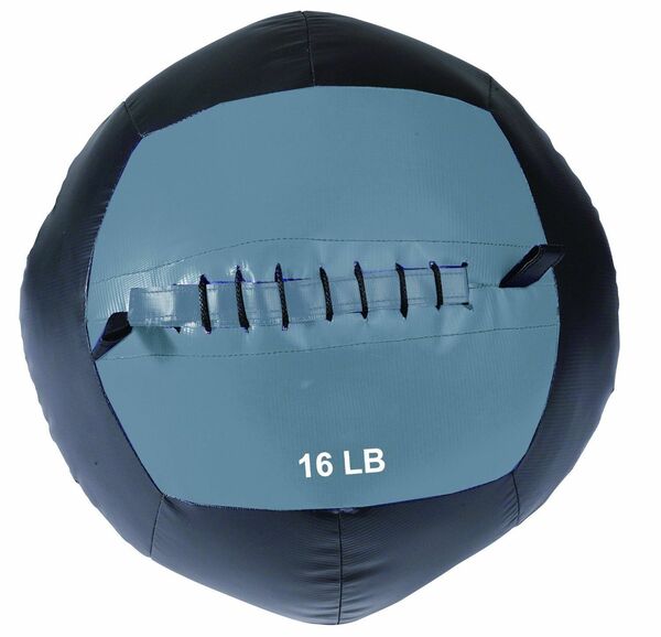 Bild 1 von Body Coach Medizinball Wall Ø 36 cm 7,26kg Gewichtsball robuster PU Trainingsball soft