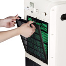 Bild 4 von monzana® Mobiles Klimagerät 8l Ionisator inkl Fernbedienung 78,5 x 42 x 33,5cm weiß / schwarz