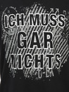 Bild 3 von Herren Arbeitsshirt mit Frontspruch
                 
                                                        Schwarz