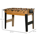 Bild 3 von HOMCOM 107cm 4 in 1 Multigame Spieltisch Partyspiel inkl. Tischtennis Kickertisch Billardtisch Eisho