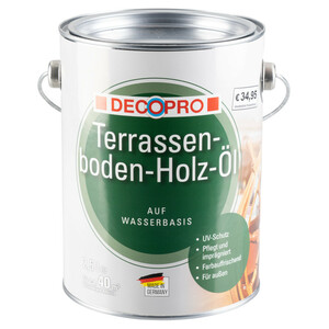 DecoPro Terrassenboden Holzöl 2500 ml in douglasie