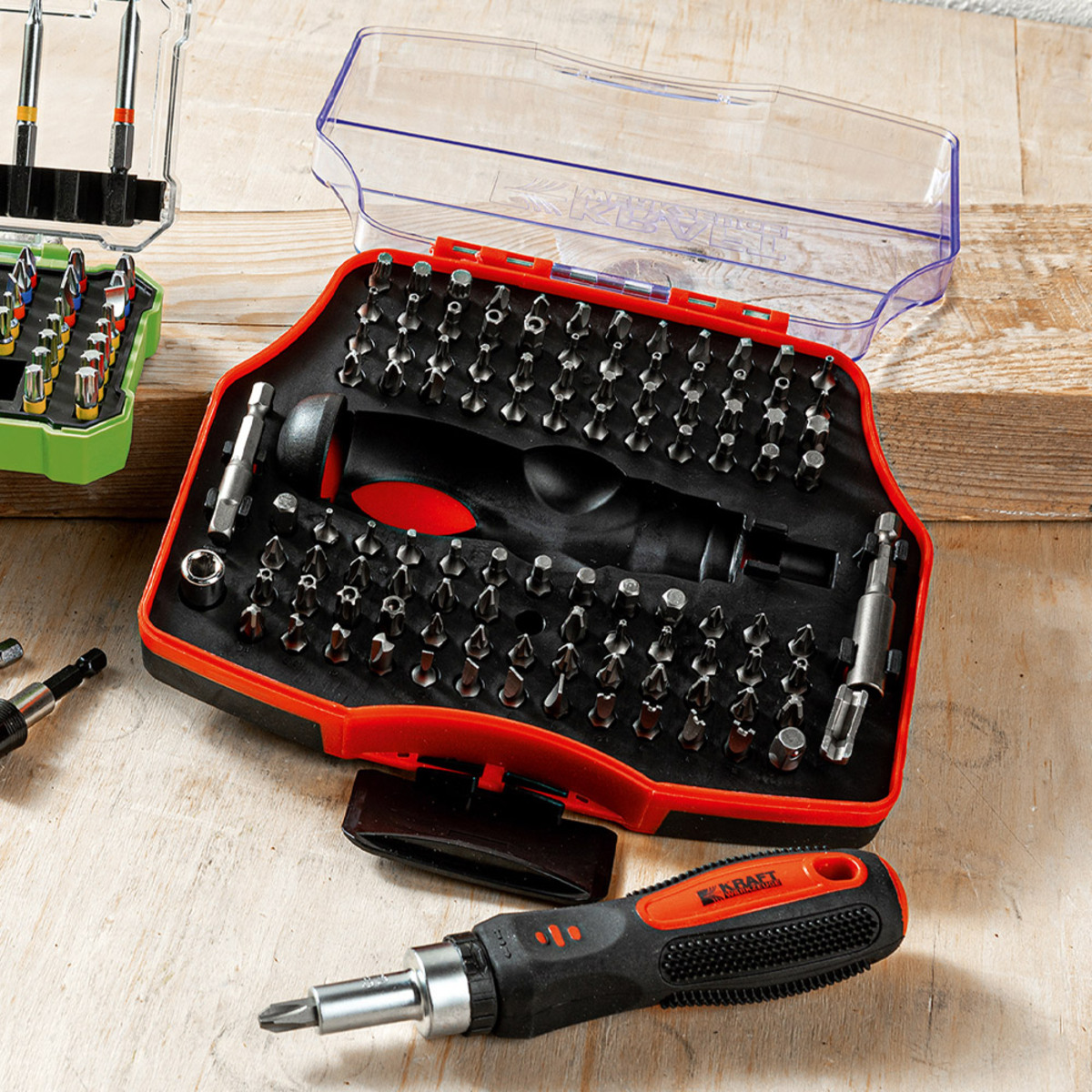 Bild 1 von Kraft Werkzeuge XXL-Spezial-Bit-Set - 105tlg.
