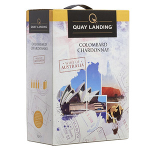 Quay Landing Colombard Chardonnay Bag in Box 3 Liter