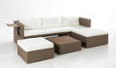 Bild 2 von HC Garten & Freizeit 3-tlg. Lounge-Set mit Tisch und Auflagen