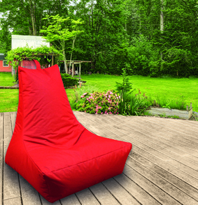 Kinzler Outdoorfähiger Lounge-Sessel, ca. 100x90x80 cm, Farbe: Rot