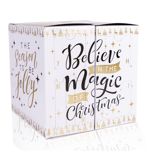 Adventskalender Dekorativkosmetik WINTER MAGIC in würfelförmiger Box