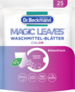 Bild 1 von Dr. Beckmann Magic Leaves Waschmittel-Blätter Color 25 WL