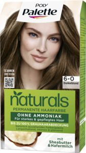 Poly Palette NATURALS Permanente Haarfarbe 6-0 Dunkelblond