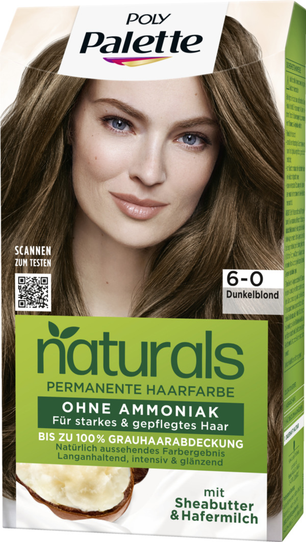 Bild 1 von Poly Palette NATURALS Permanente Haarfarbe 6-0 Dunkelblond