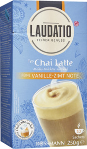 LAUDATIO KAFFEEGENUSS Chai Latte feine Vanille-Zimt Note