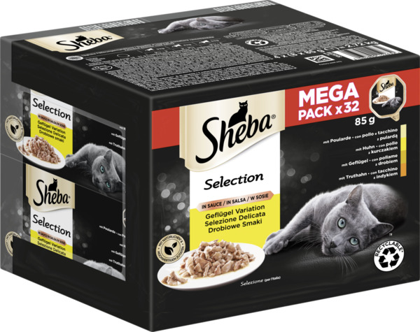 Bild 1 von Sheba Selection in Sauce Geflügel Variation Megapack