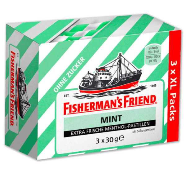 FISHERMAN’S FRIEND Menthol-Pastillen* von Penny Markt ansehen!