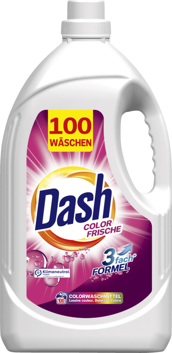 Bild 1 von Dash Color Frische Colorwaschmittel Flüssig 100 WL