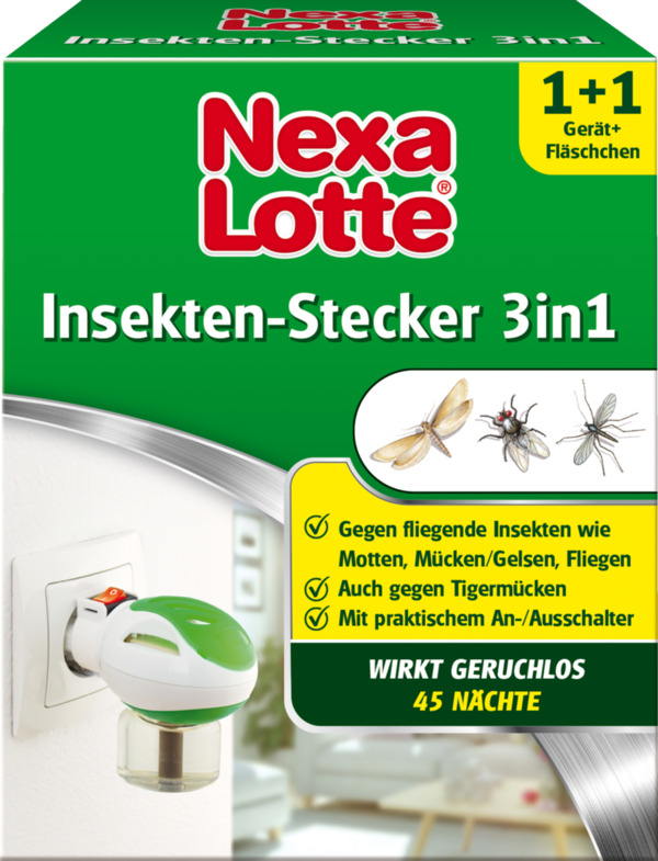 Bild 1 von Nexa Lotte Insekten-Stecker 3in1