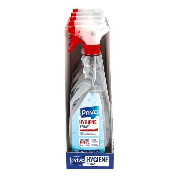 Bild 1 von Priva Hygiene Spray 750 ml, 5er Pack