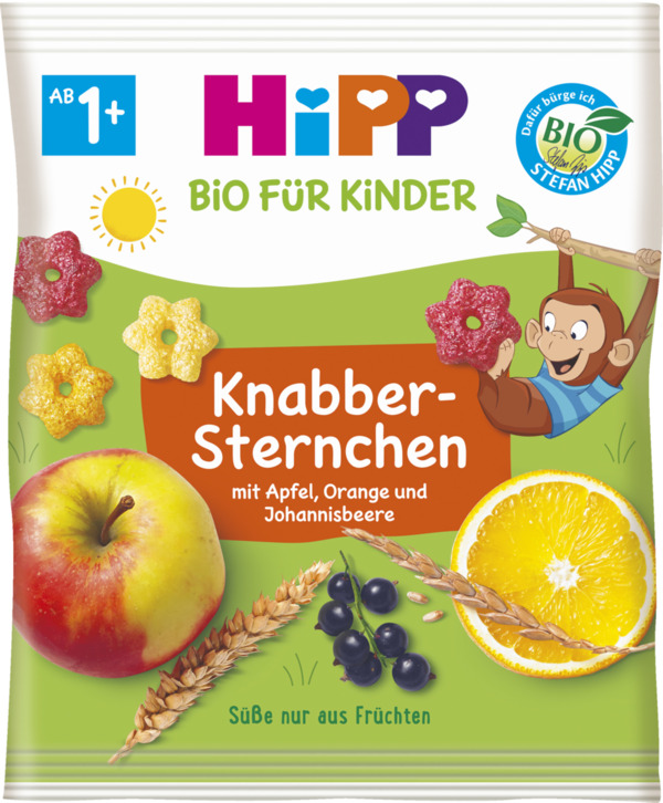 Bild 1 von HiPP Bio für Kinder Knabbersternchen
