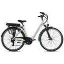 Bild 1 von Adore Pedelec E-Bike Cityfahrrad 28'' Adore Versailles weiß-grün
