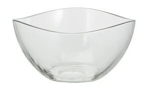 Peill+Putzler Schale transparent/klar Glas  Maße (cm): H: 10,5  Ø: [21.0] Geschirr & Besteck