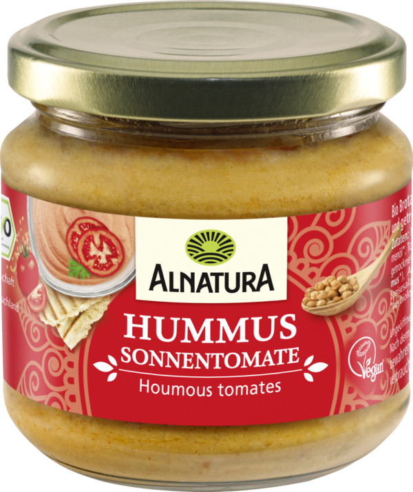 Bild 1 von Alnatura Bio Hummus Sonnentomate