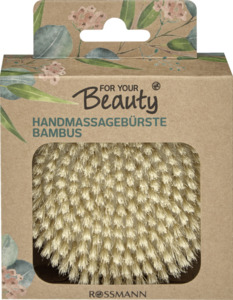 FOR YOUR Beauty Handmassagebürste Bambus