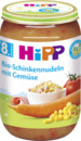 Bild 1 von HiPP 
            Bio Menü Bio-Schinkennudeln mit Gemüse