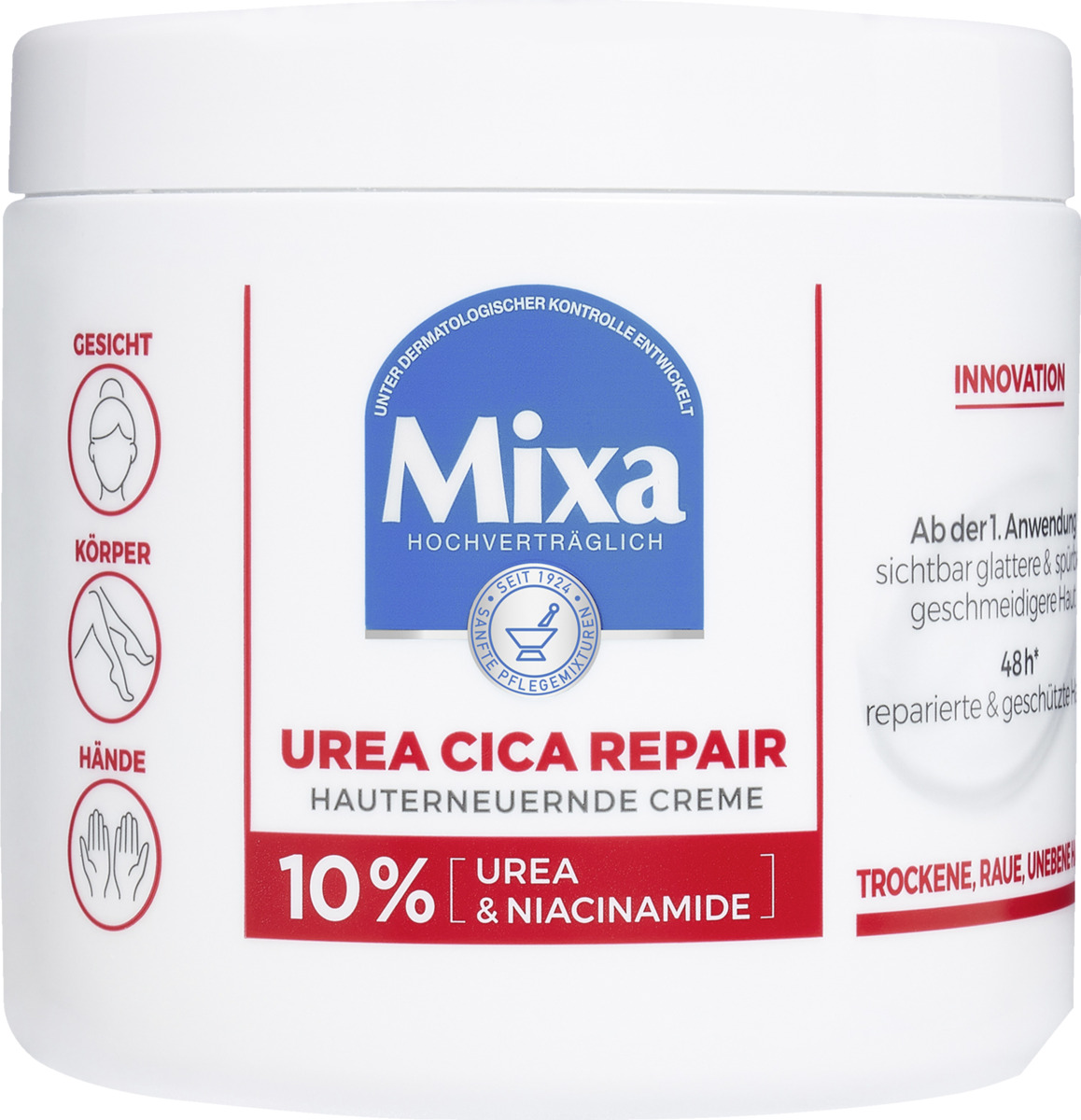 Bild 1 von Mixa Urea Cica Repair hauterneuernde Creme