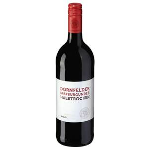 Dornfelder Spätburgunder Rotwein QbA, 1 Liter