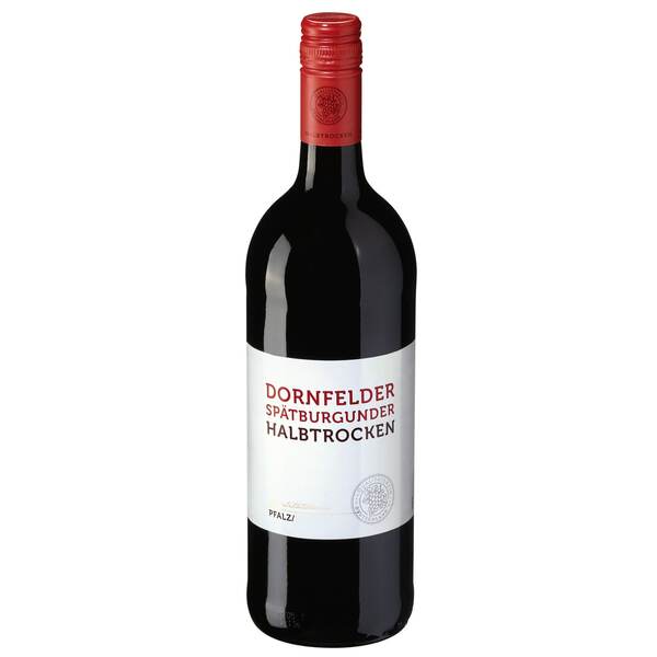 Bild 1 von Dornfelder Spätburgunder Rotwein QbA, 1 Liter