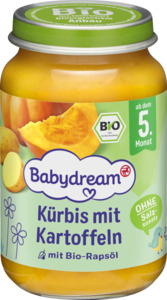 Babydream Bio Kürbis mit Kartoffeln