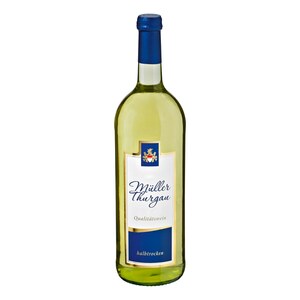 Müller-Thurgau Qualitätswein halbtrocken 10,5 % vol 1 Liter