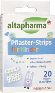 altapharma Pflaster-Strips für Kinder 20 Stück