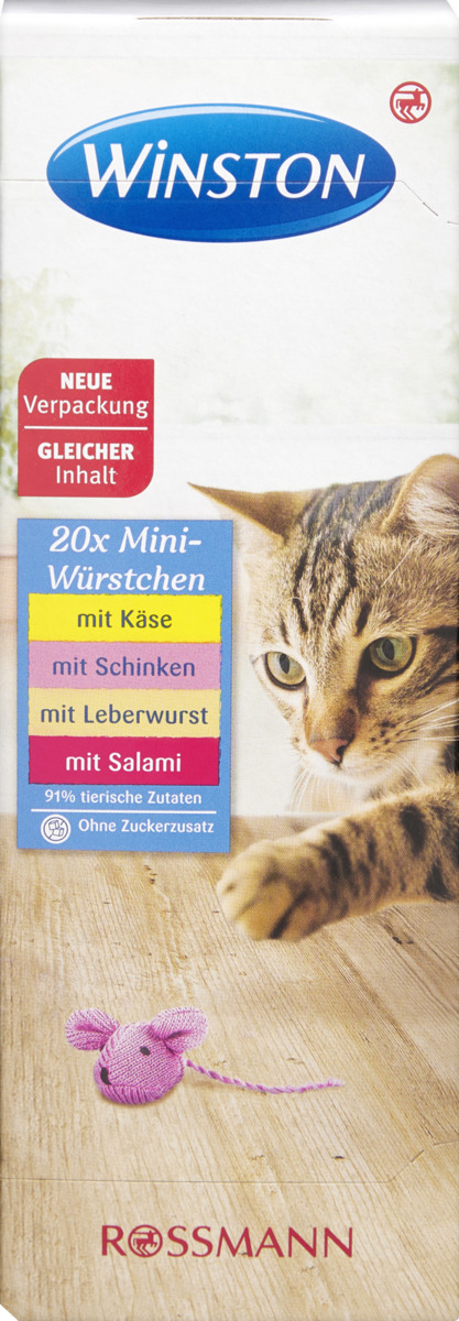 Bild 1 von Winston Winston Mini-Würstchen: mit Käse, mit Schinken, mit Leberwurst, mit Salami